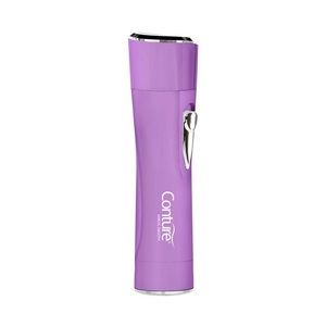Conture Hair Remover and Exfoliation Device for Face Body Skin Polisher Purple